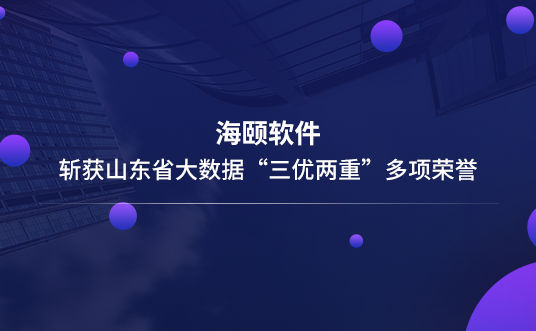 Lewin乐玩软件斩获山东省大数据“三优两沉”多项荣誉